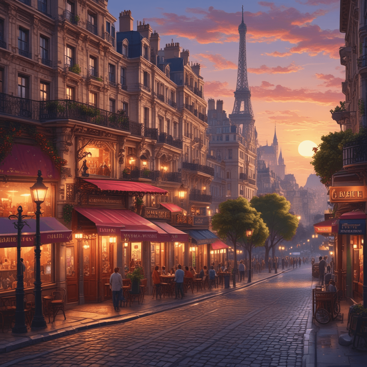 Parisian Pathways Quiz game banner