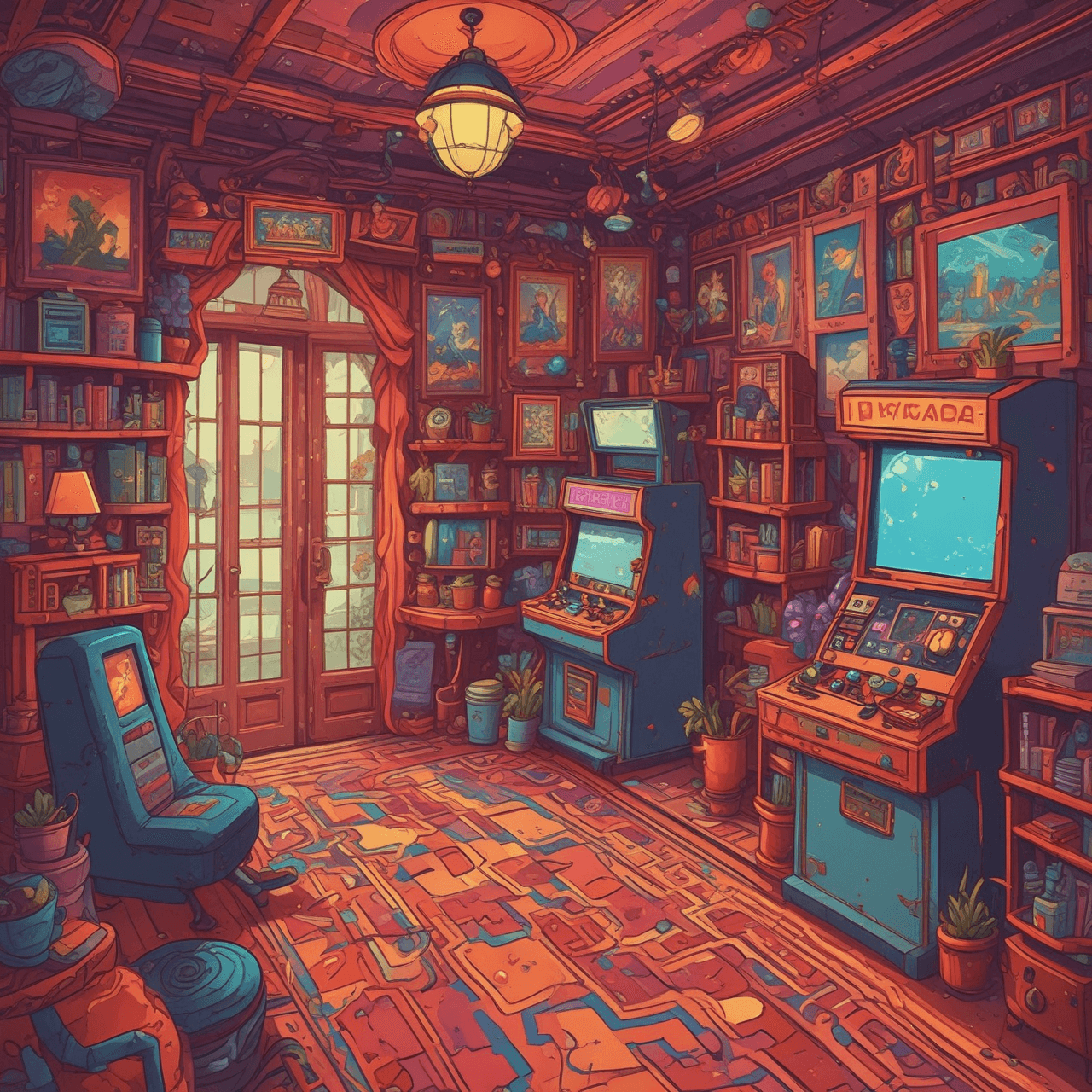 Carrera por la Casa game banner