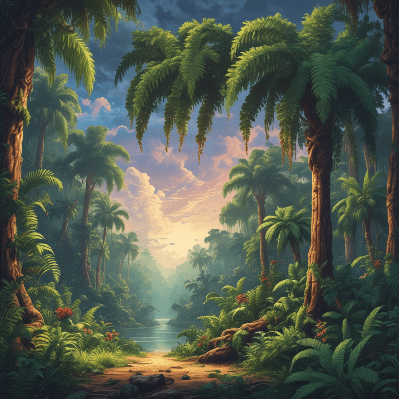 Amazon Rainforest Run game banner