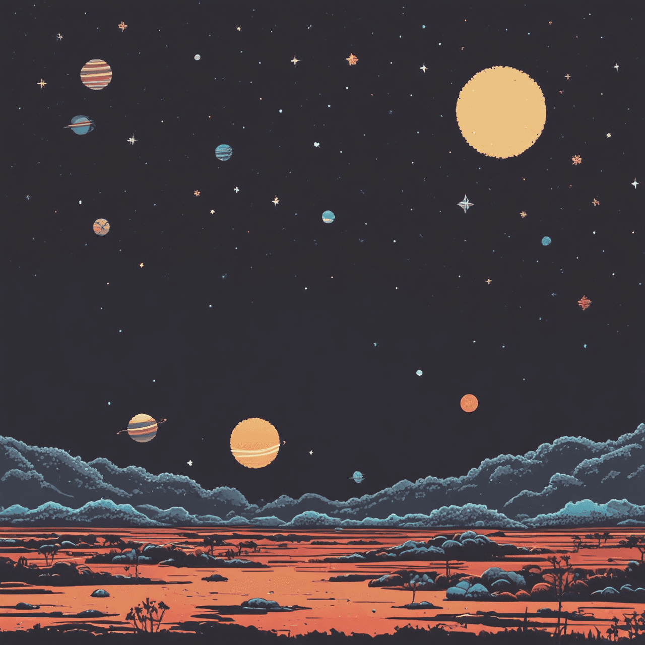 Petualangan Tata Surya game banner