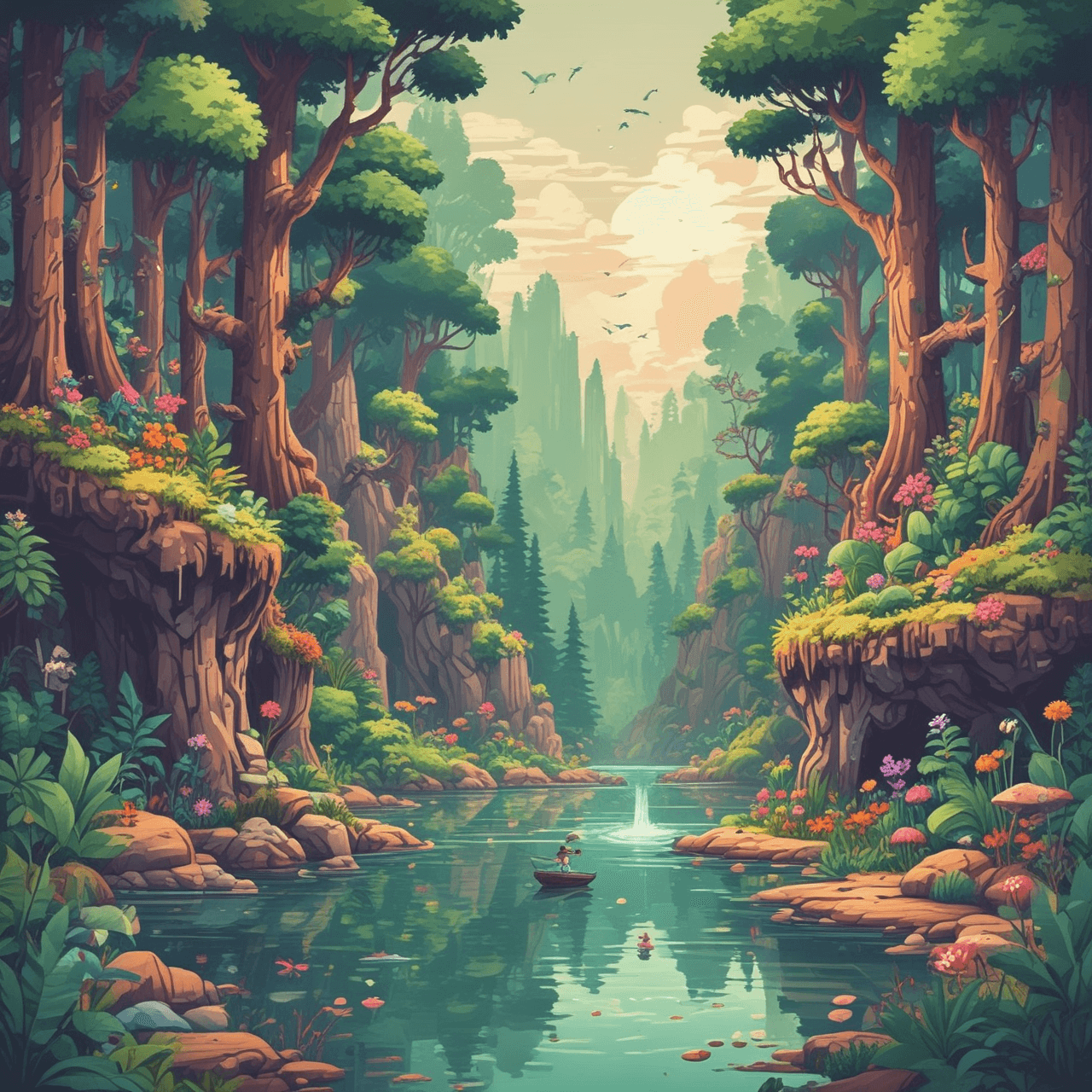 Eco Jump game banner