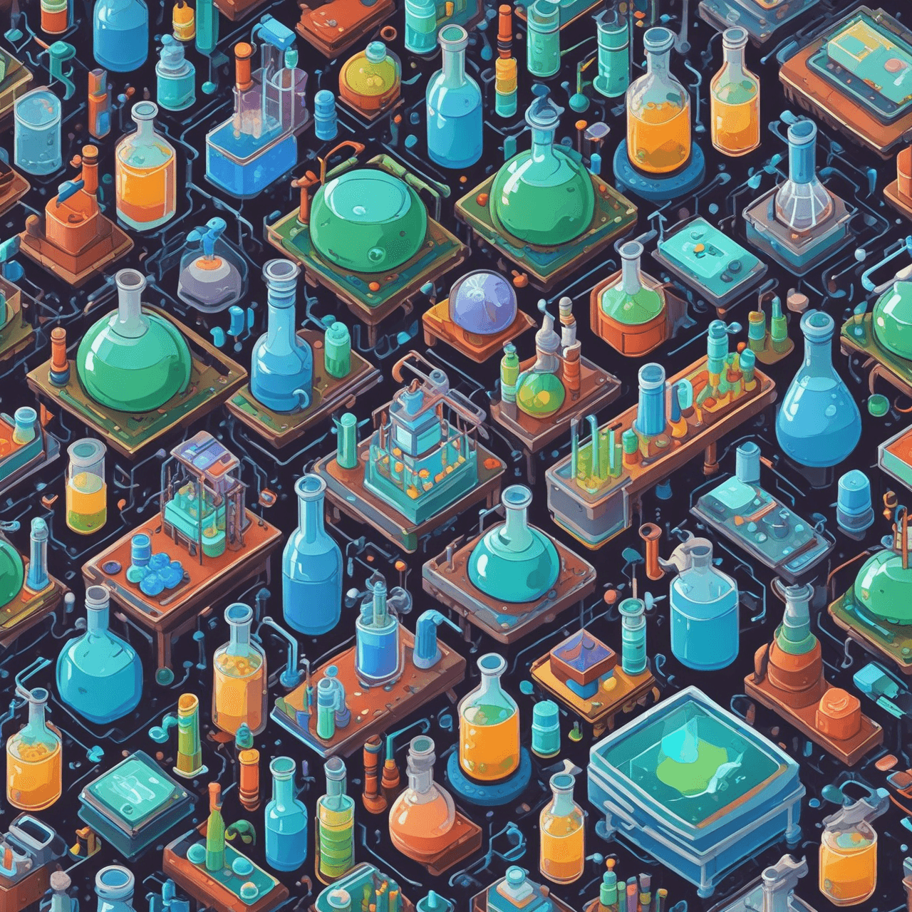 Chemical Cloud Hop game banner