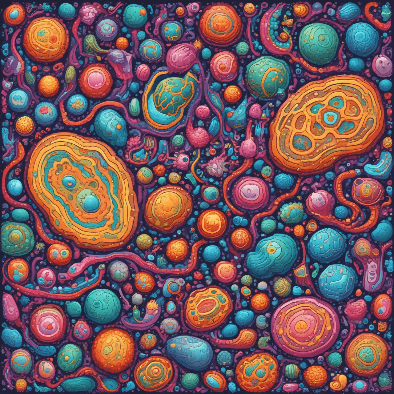 Cellular Race: Organelle Dash game banner