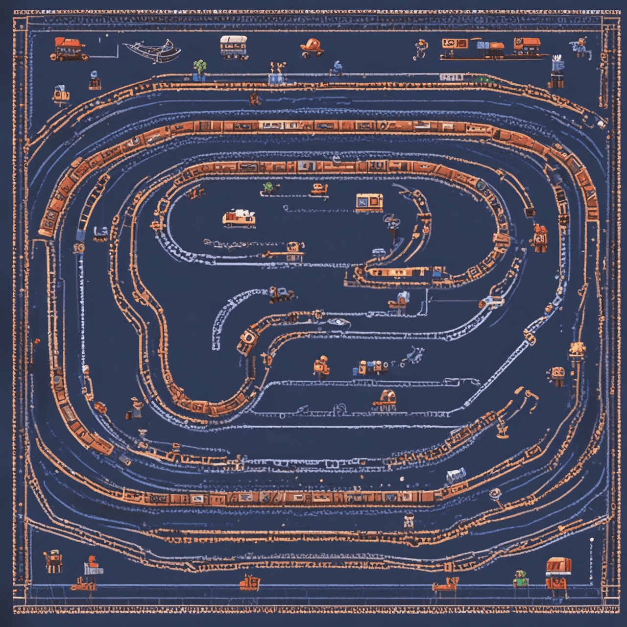 Punctuation Racer game banner