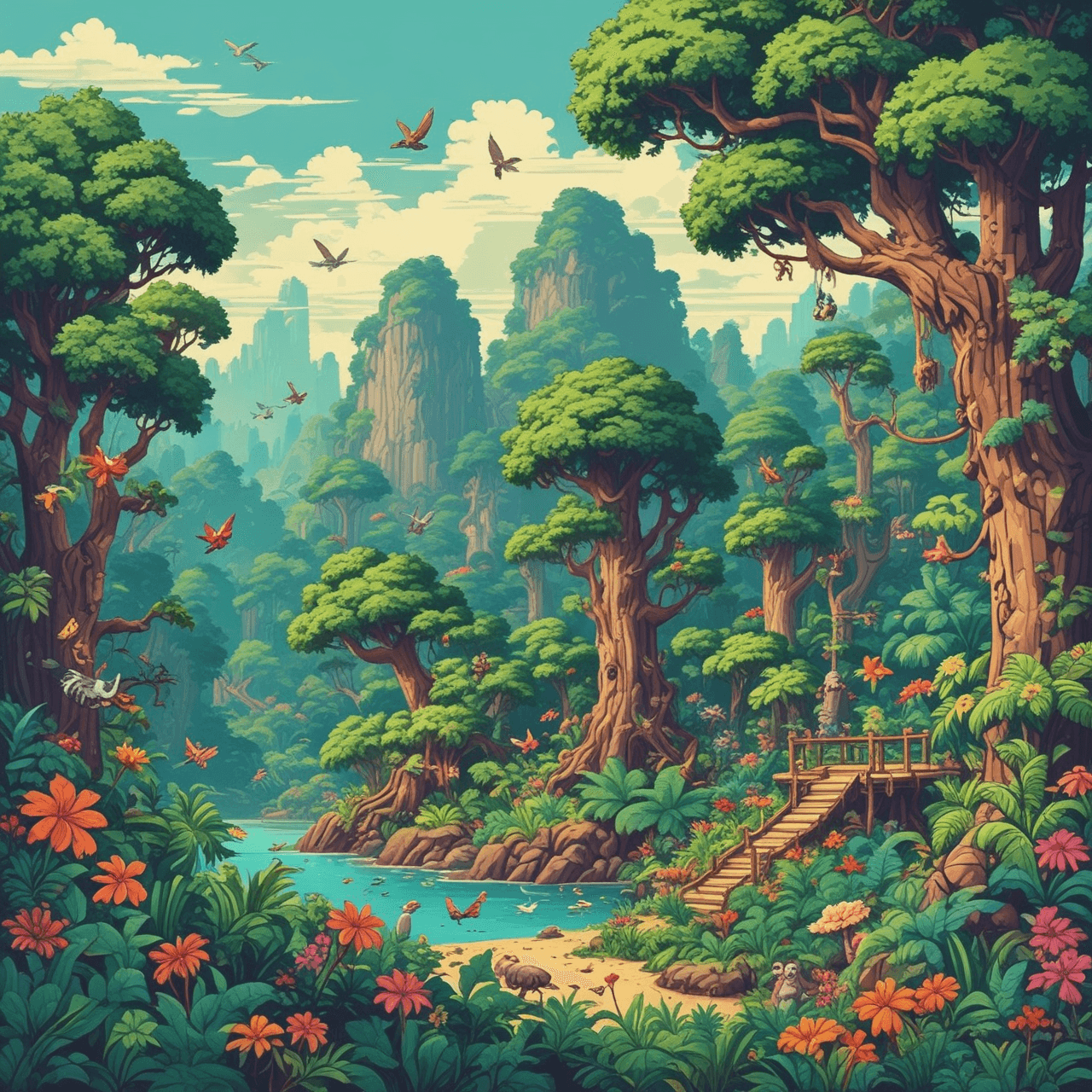 Ecosystem Run: Biodiversity Quiz game banner