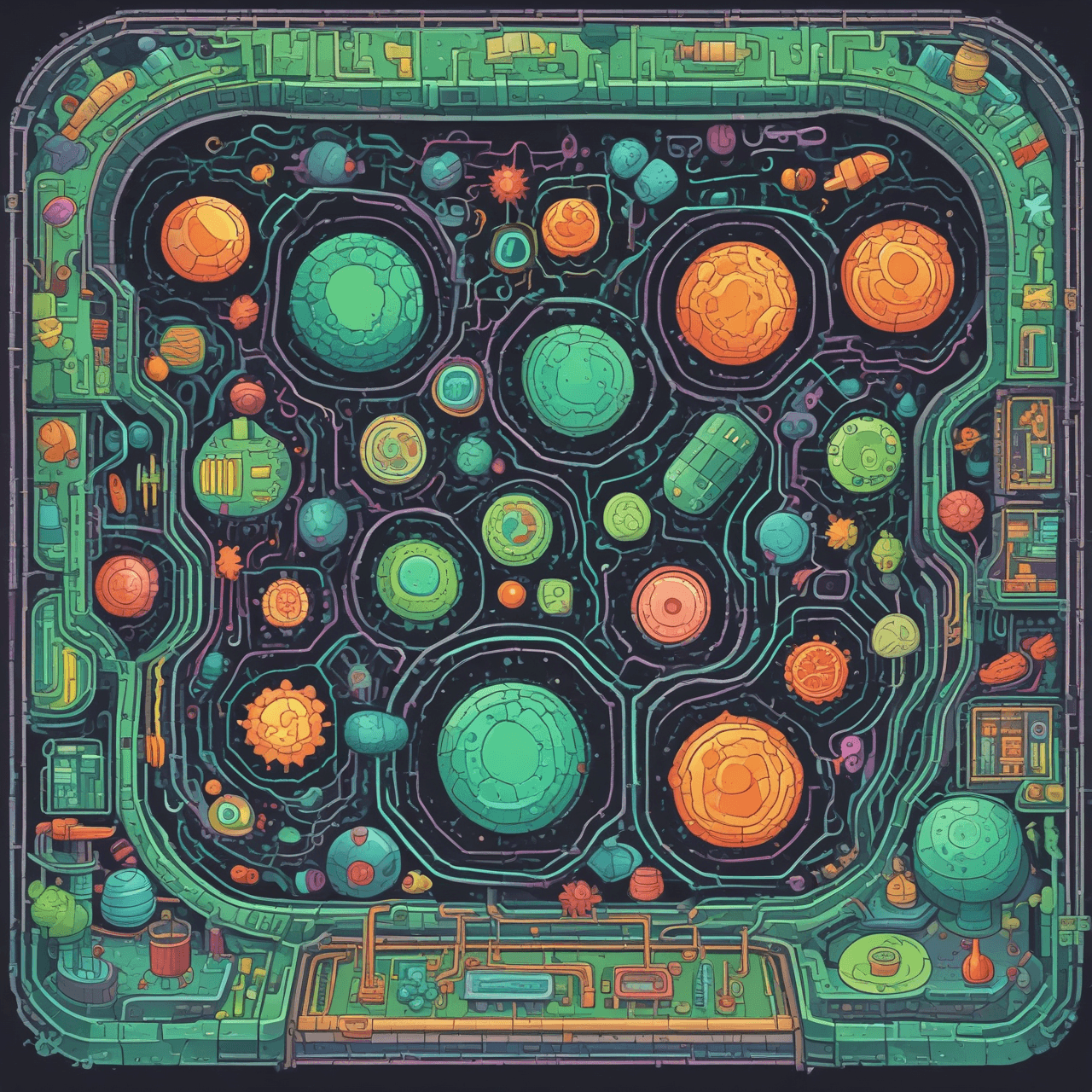 Cellular Speedway game banner