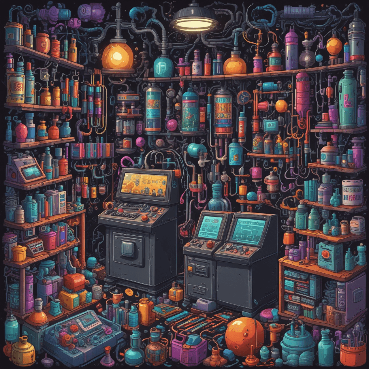 Salto Químico game banner