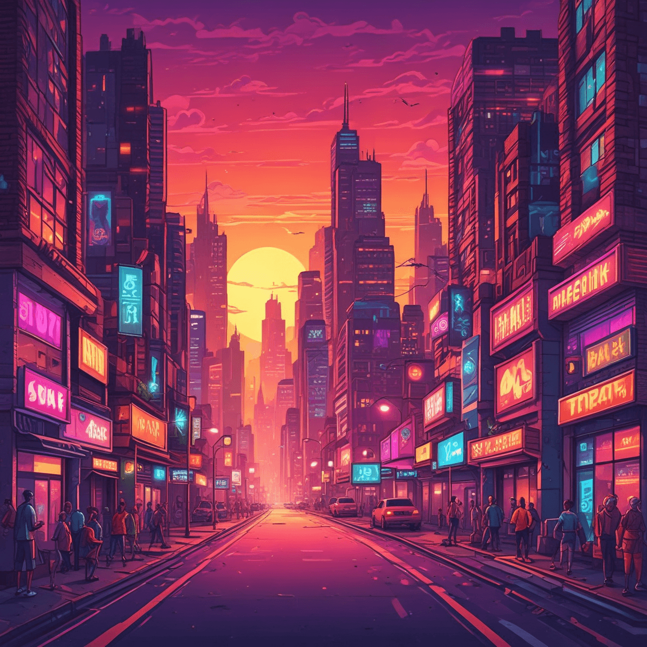 Geo Runner game banner