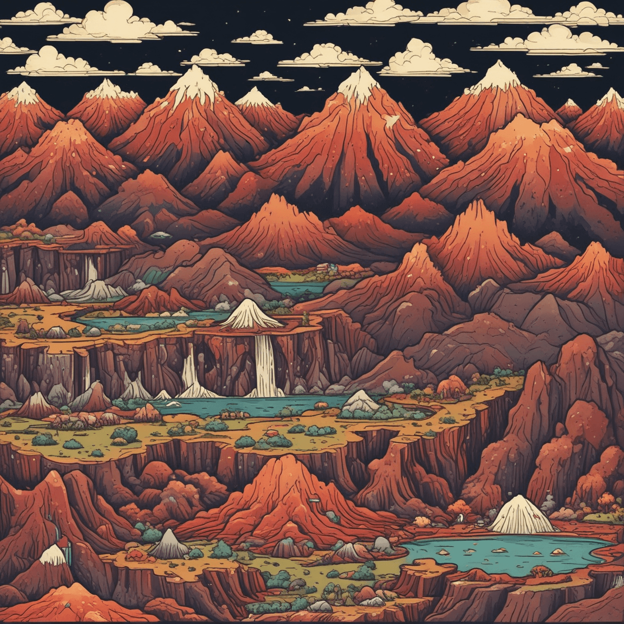 Geology Jetpack Adventure game banner