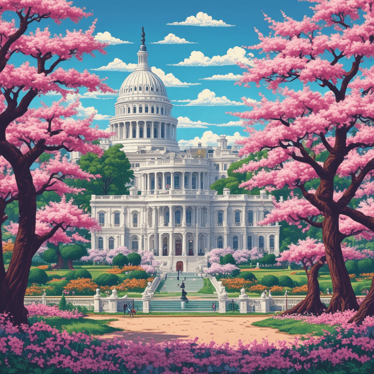 Presidential Dash game banner