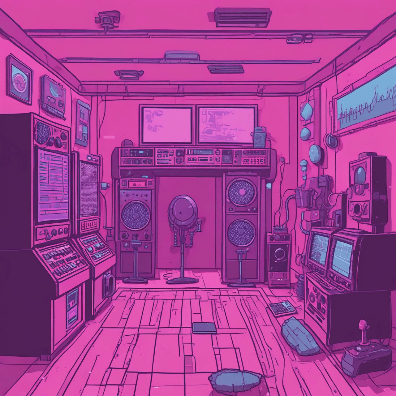 Podcast Power-Up Race game banner