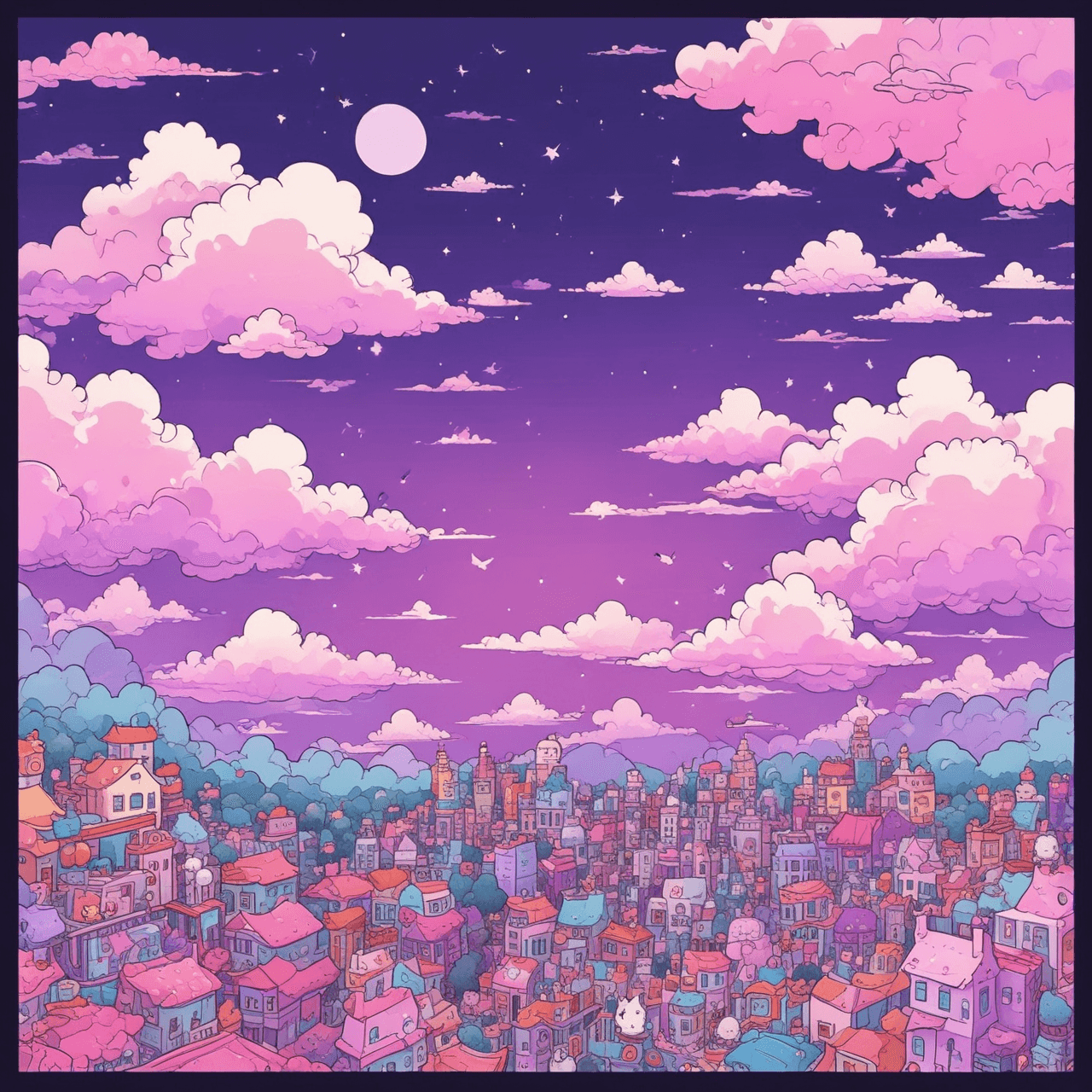 Sanrio Cloud Kingdom Quiz game banner