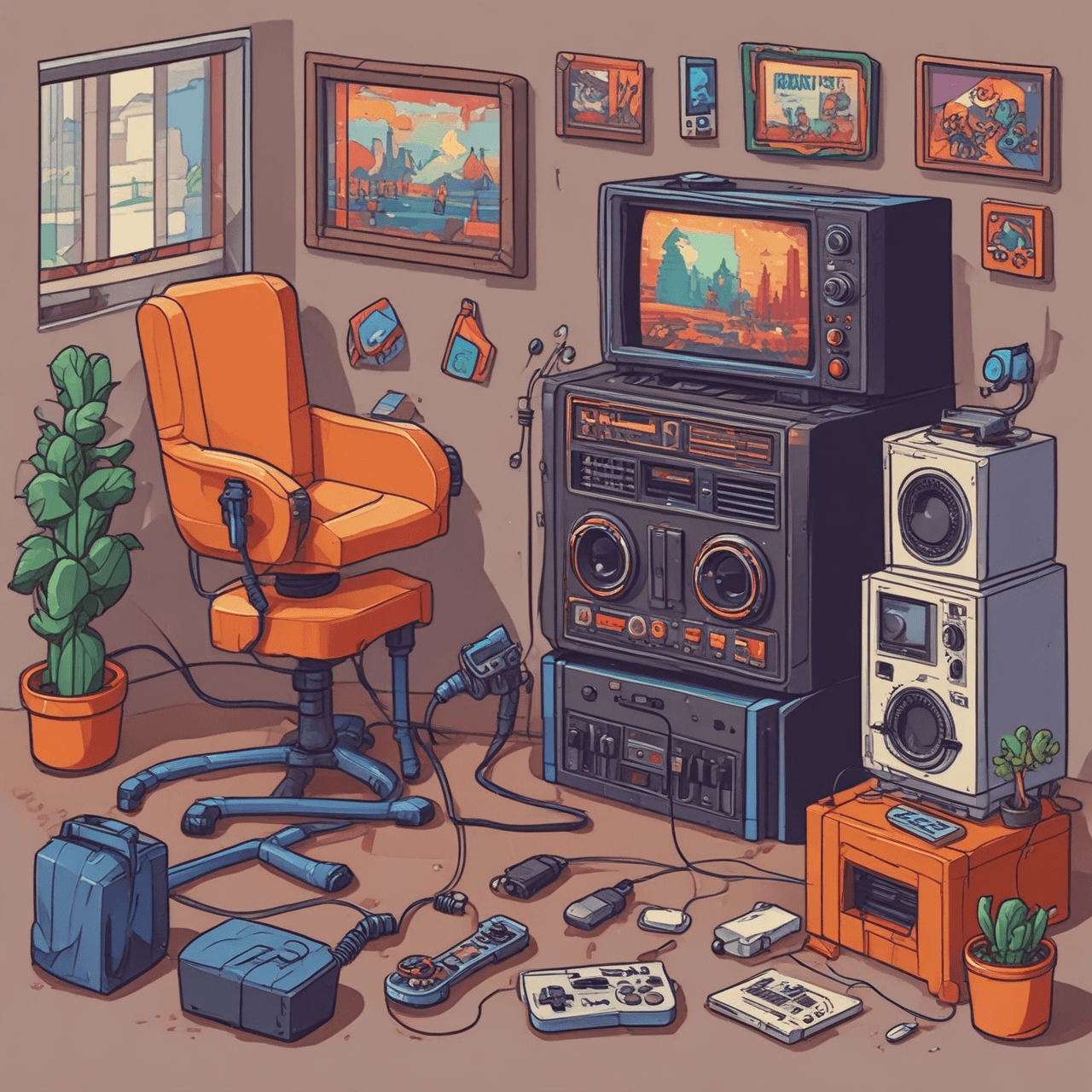 Carrera de Podcast game banner