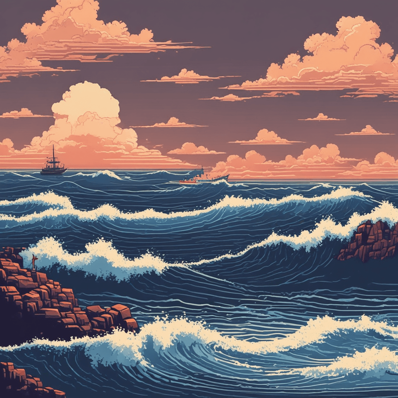 Peters' Atlantic Journey game banner