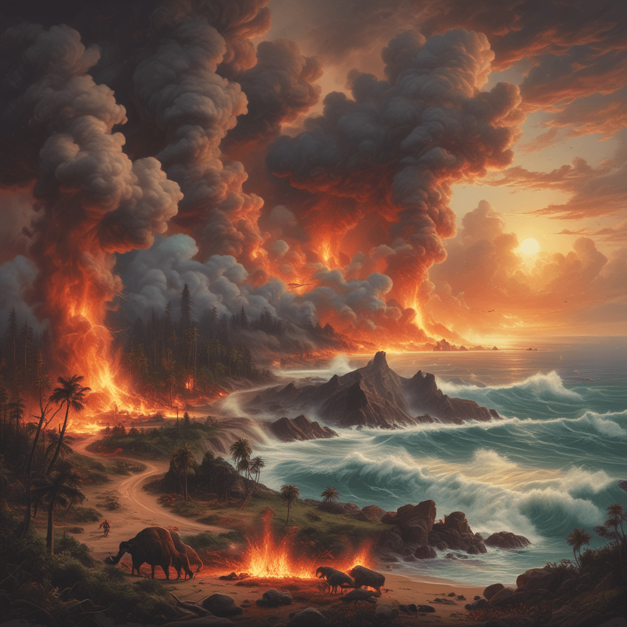 Natural Hazard Quiz Adventure game banner