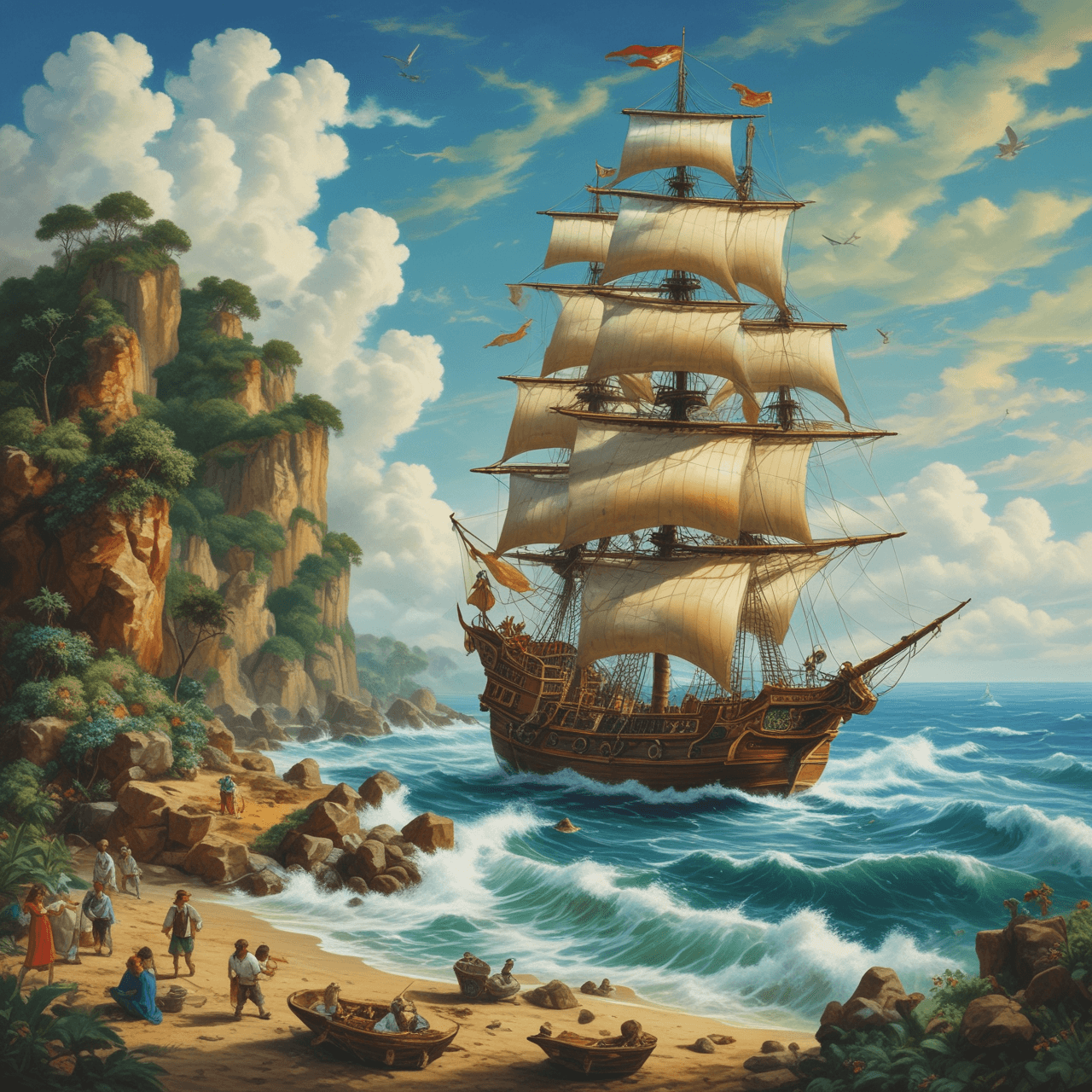 Conquistador's Cloud Quest game banner