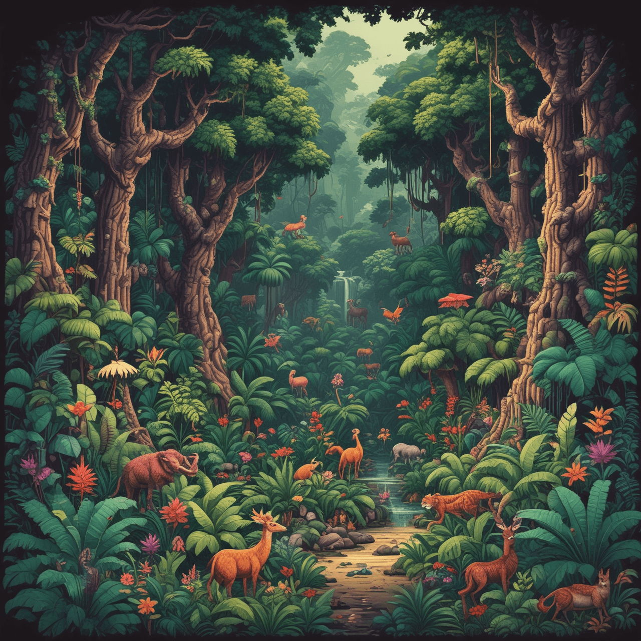 Animal Kingdom Run game banner