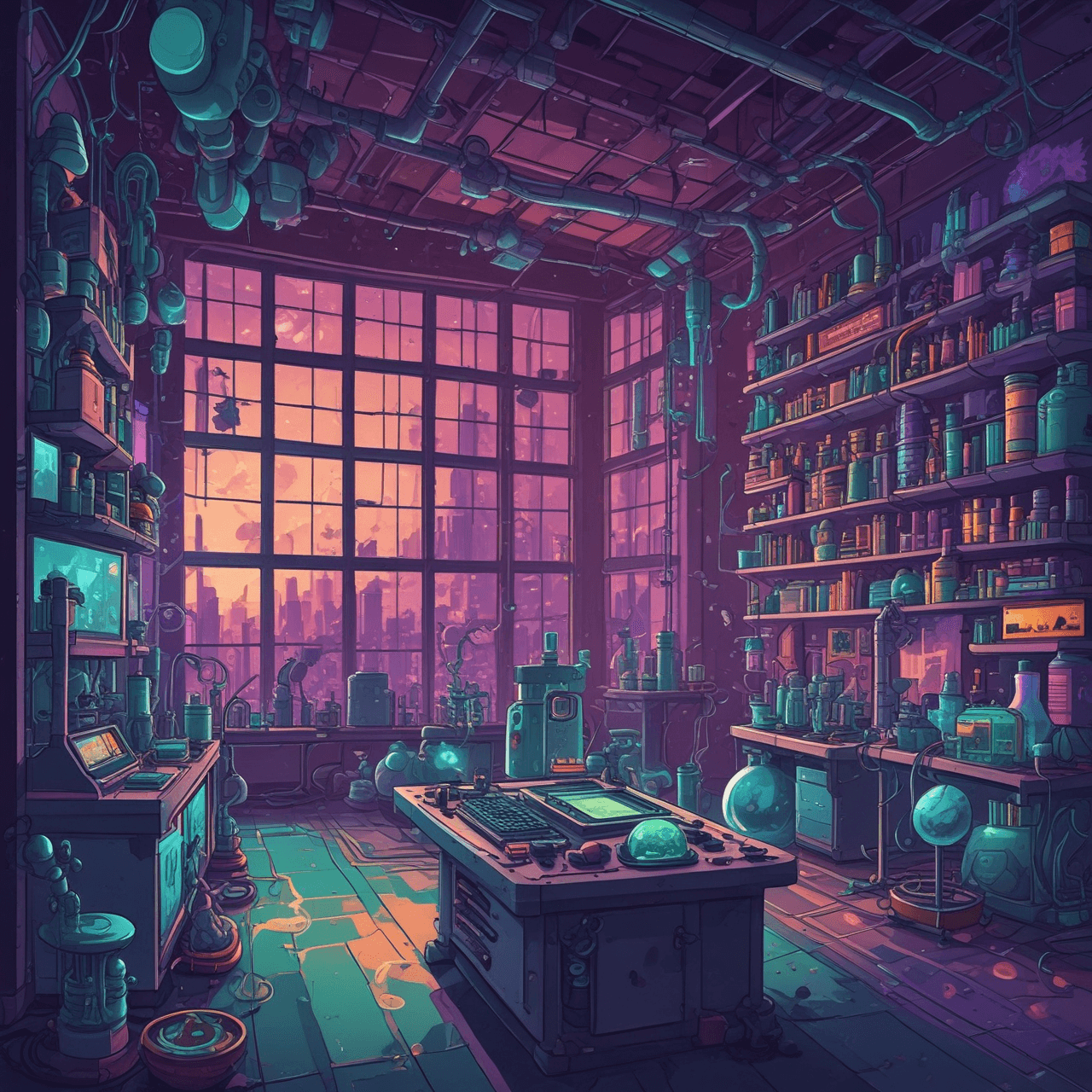 Science Lab Dash game banner