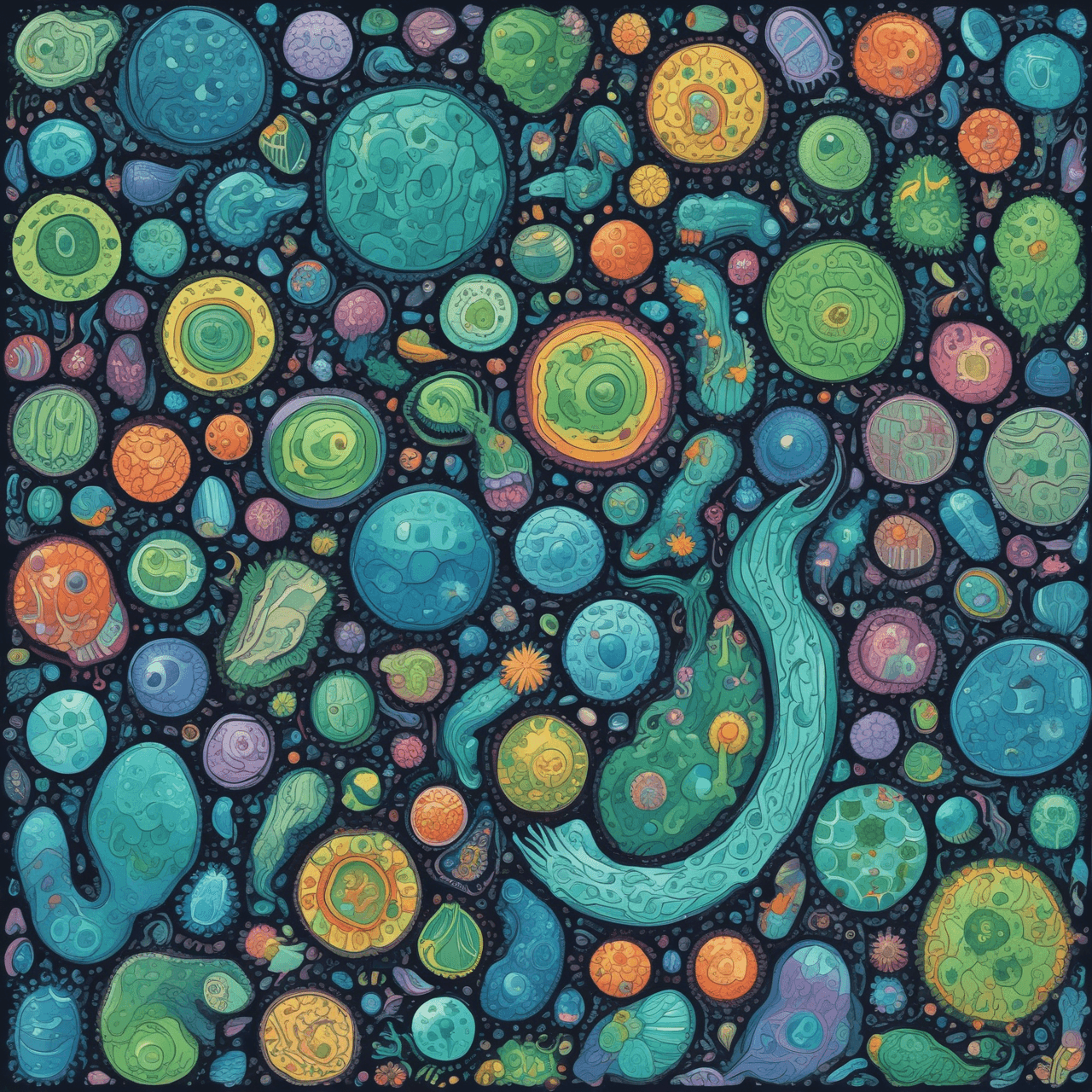 Biology Jetpack Adventure game banner