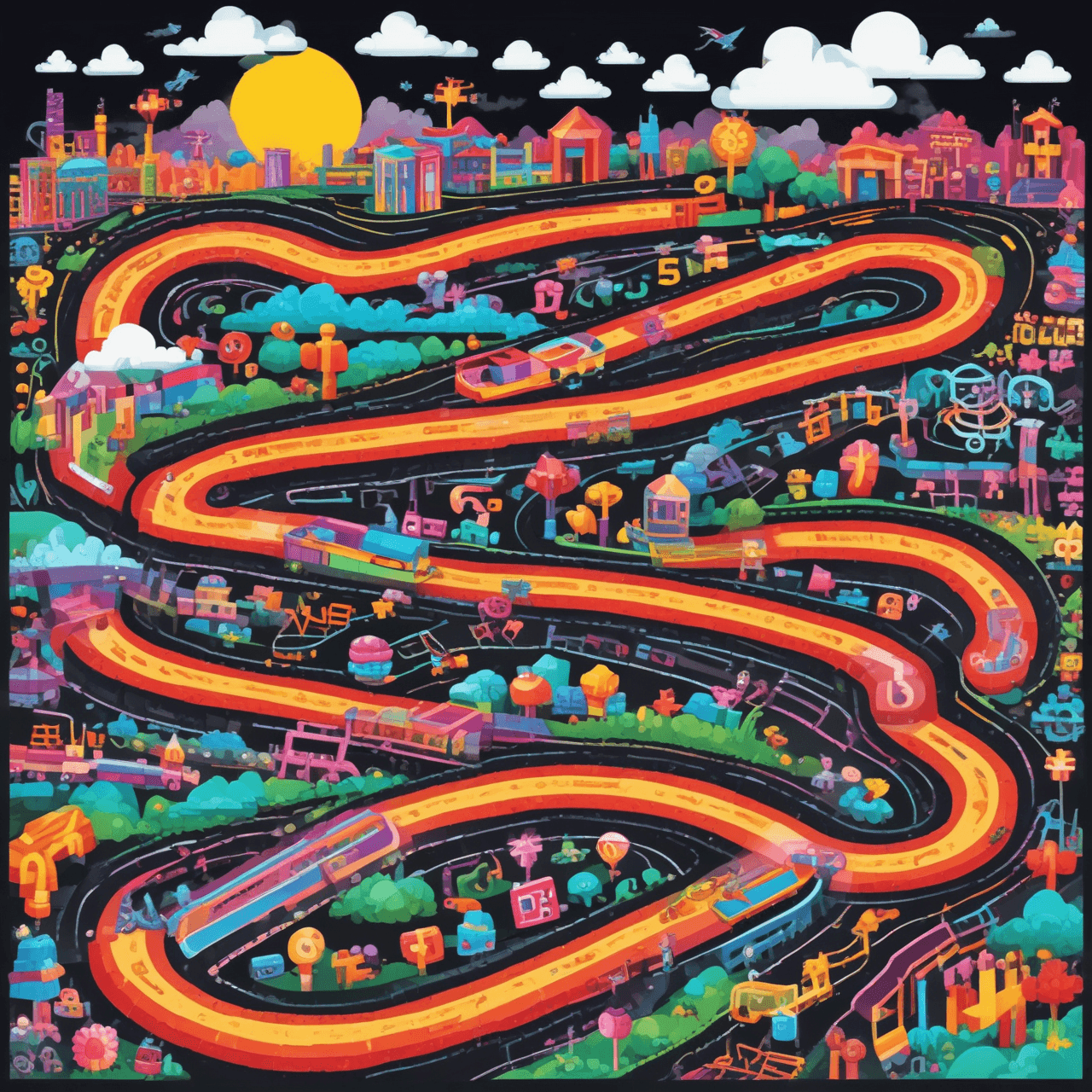 Math Mania Race game banner