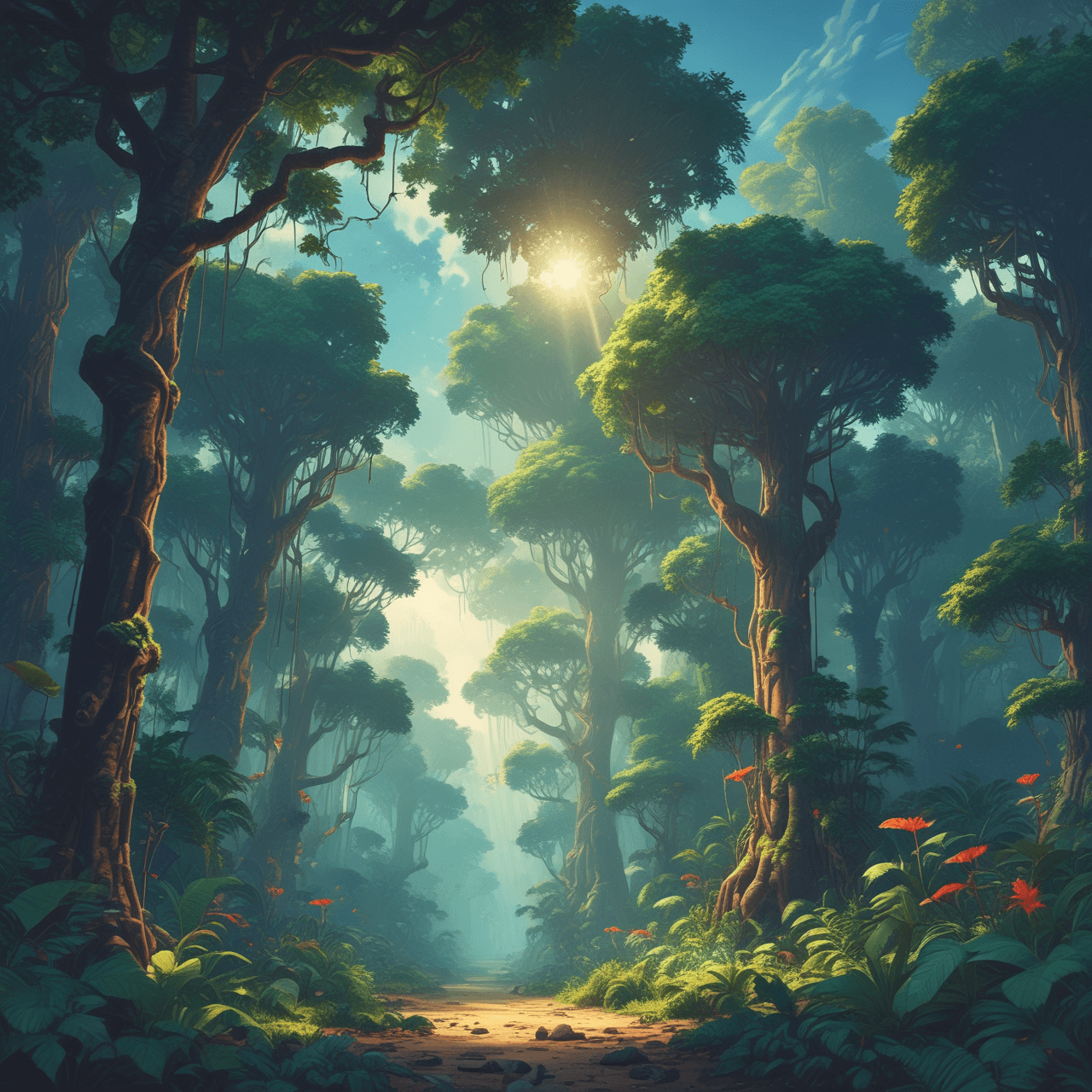 African Forest Run game banner