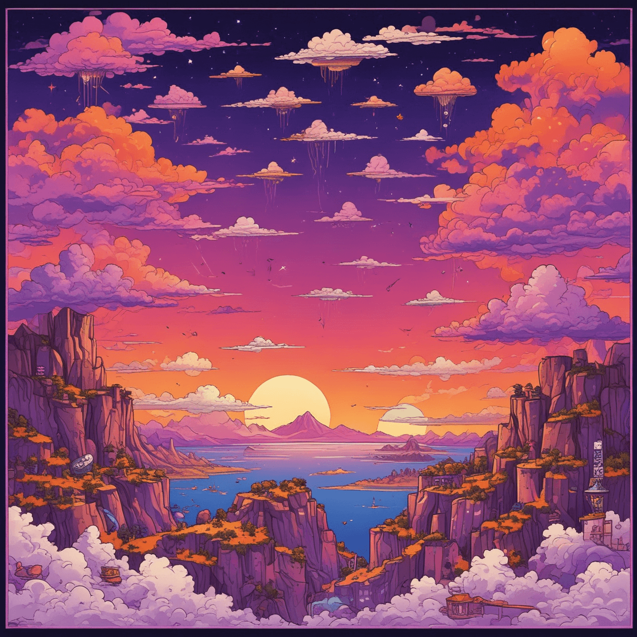 History Cloud Bridge game banner