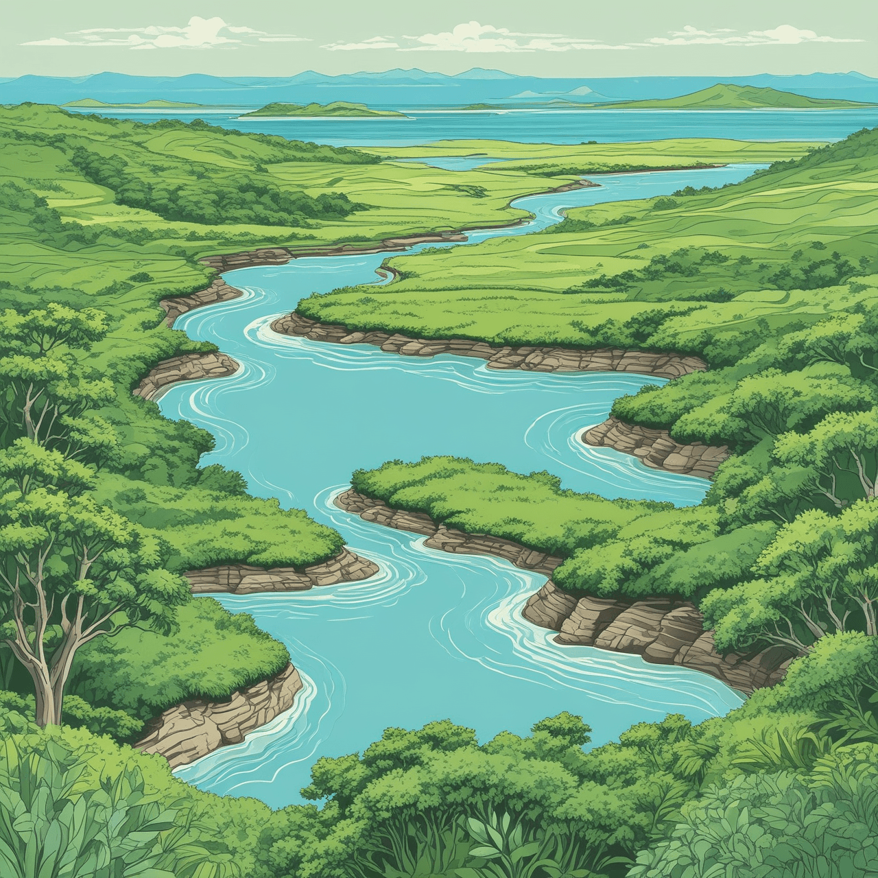 Water World Run game banner