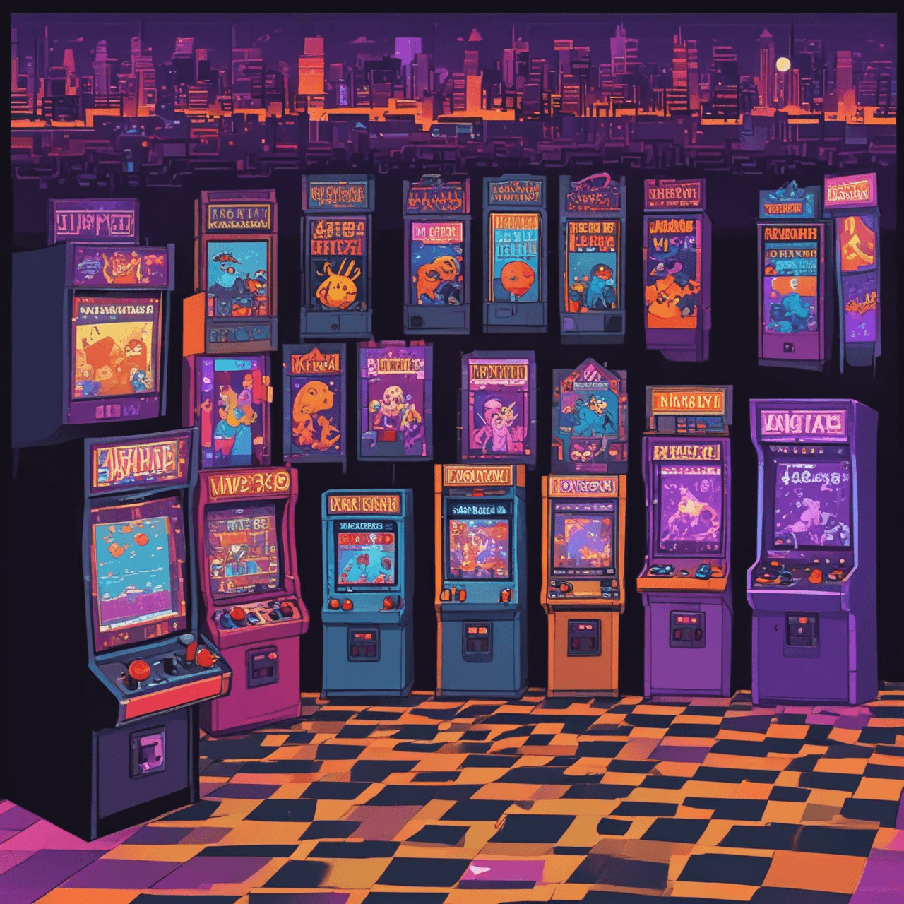 Erickson's Arcade game banner