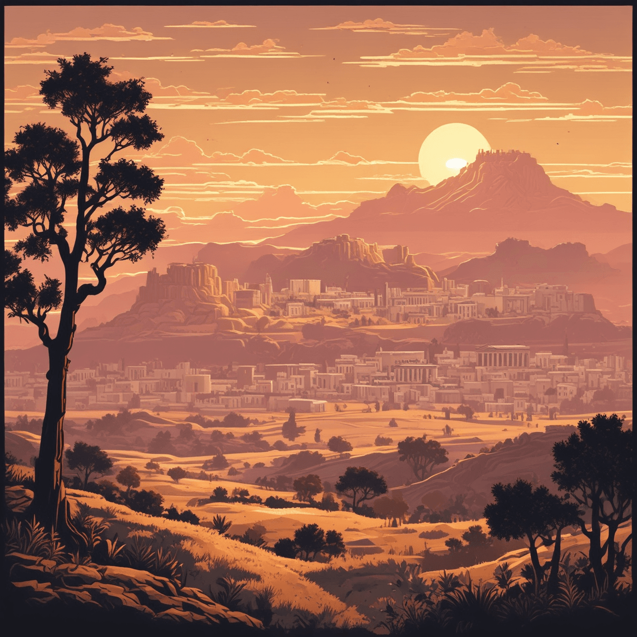 Carrera de Griego Antiguo game banner