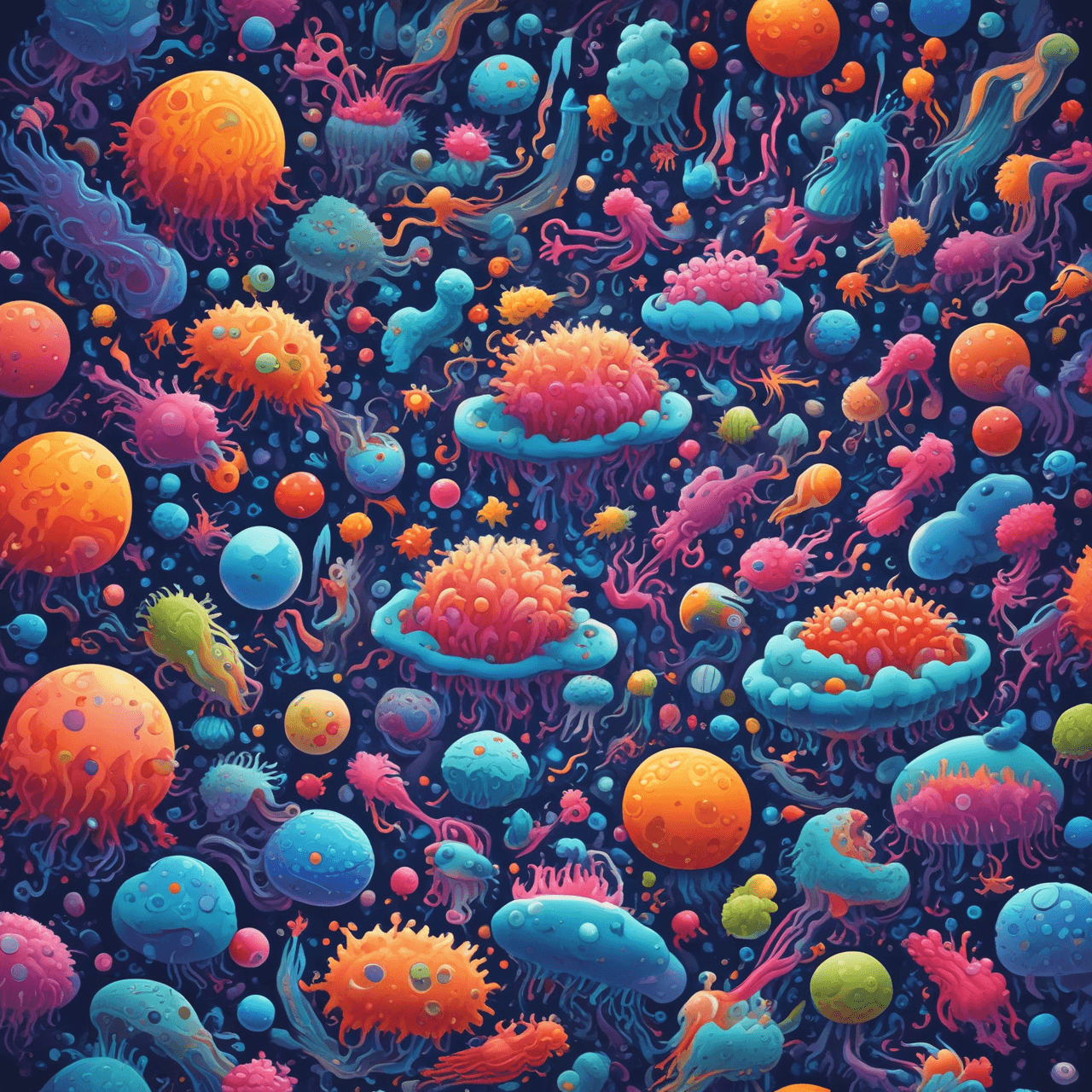 Jetpack Microbe Adventure game banner