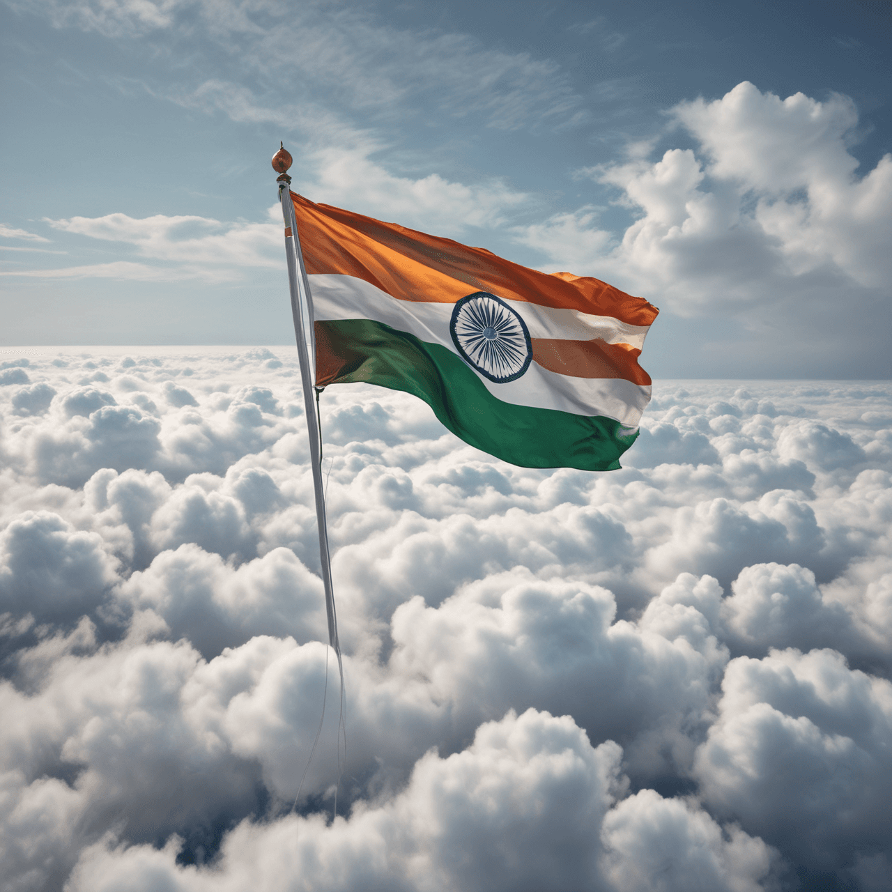 Indian Nationalism Cloud Hop game banner