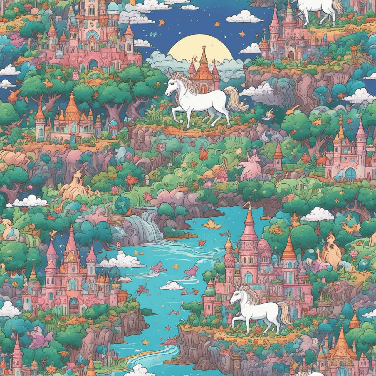 Unicorn Addition Flight game banner