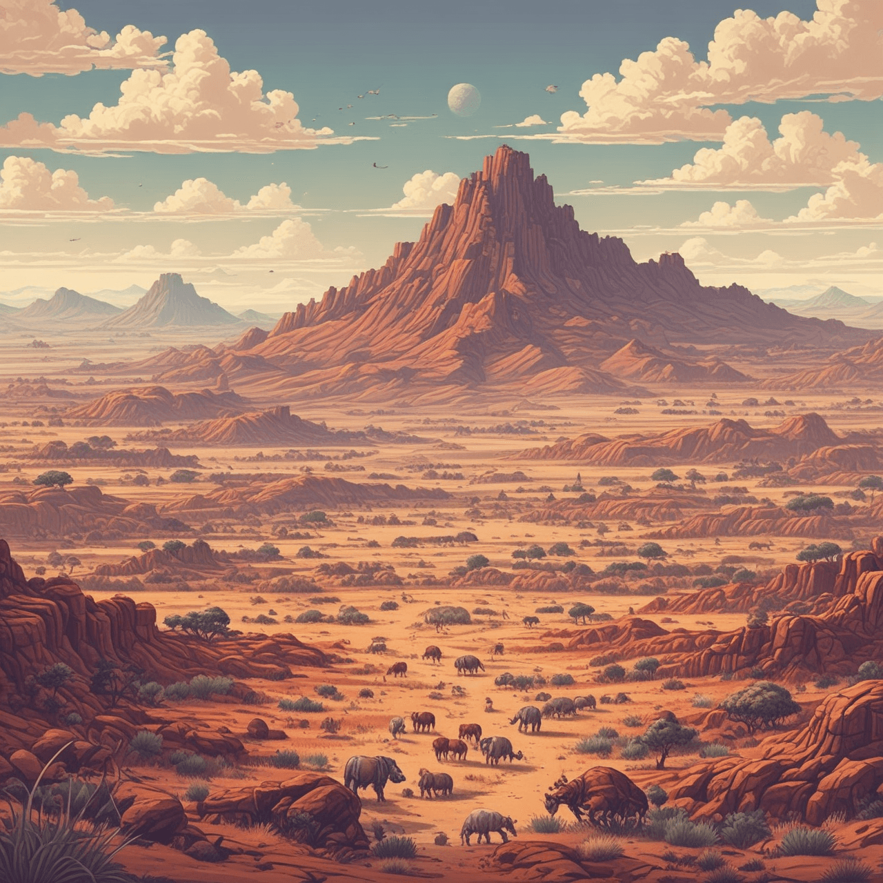 Nomadic Path Challenge game banner