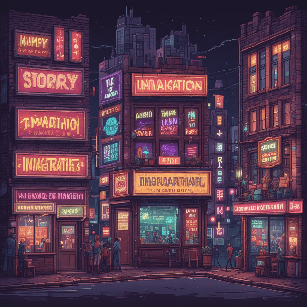 Character Jump game banner