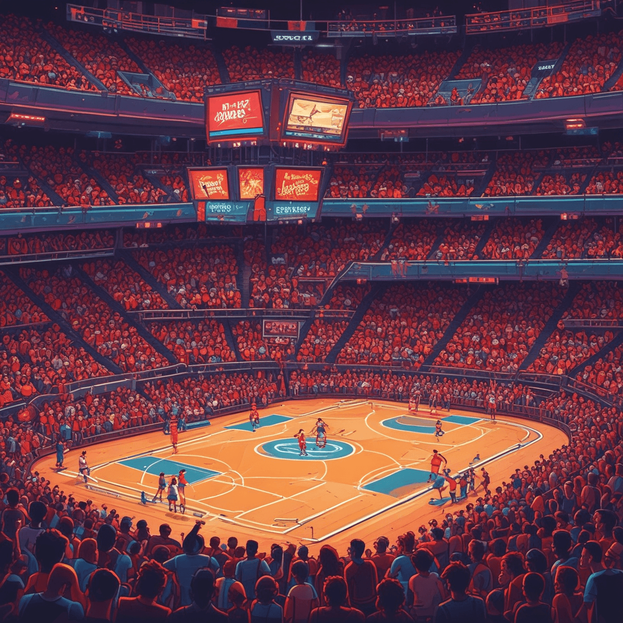 Olympic Hoops Race game banner