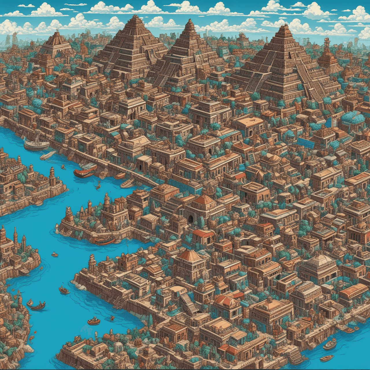 Aztec Cloud Ascent game banner