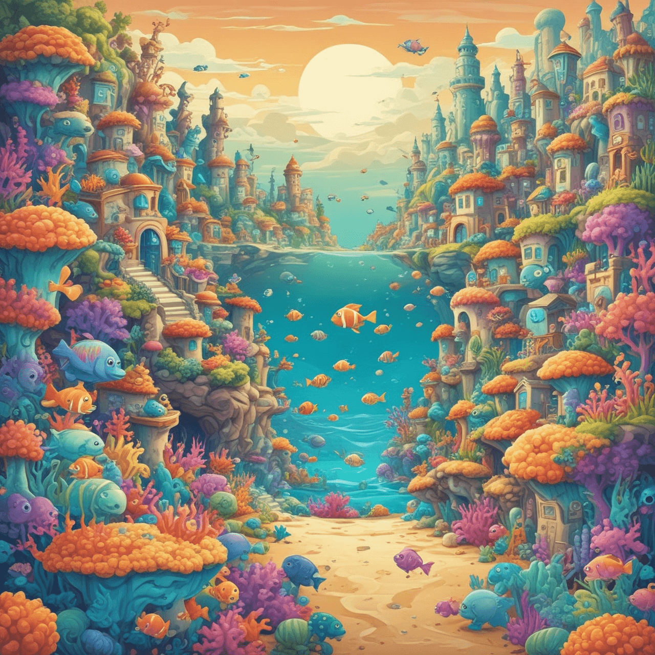 Guppy Math Race game banner