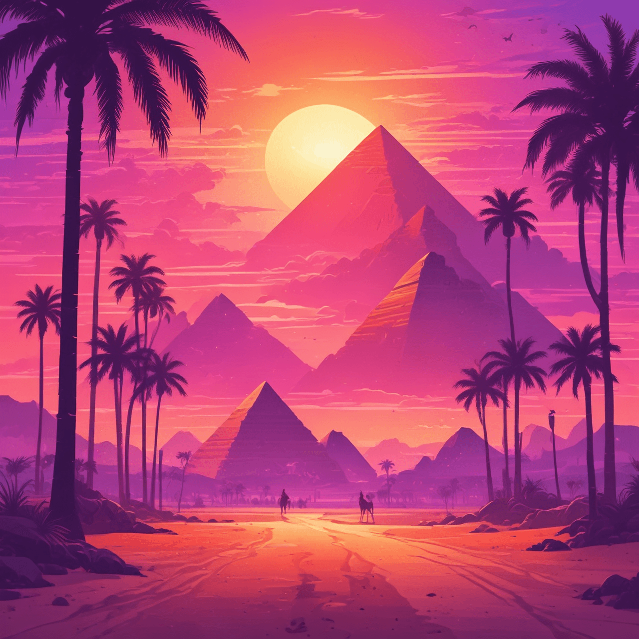 Pharaoh's Run Quiz game banner