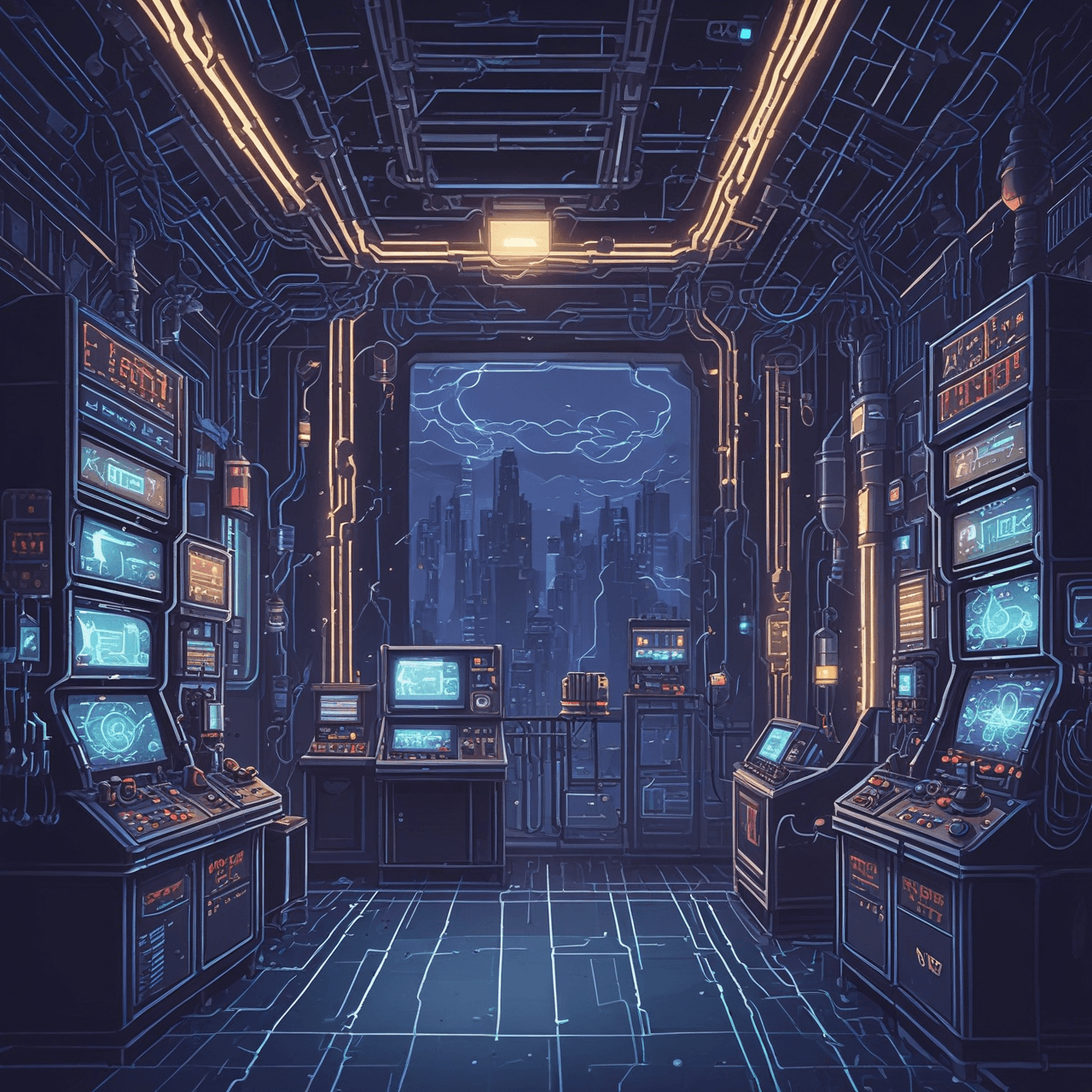 Electric Circuit Run game banner