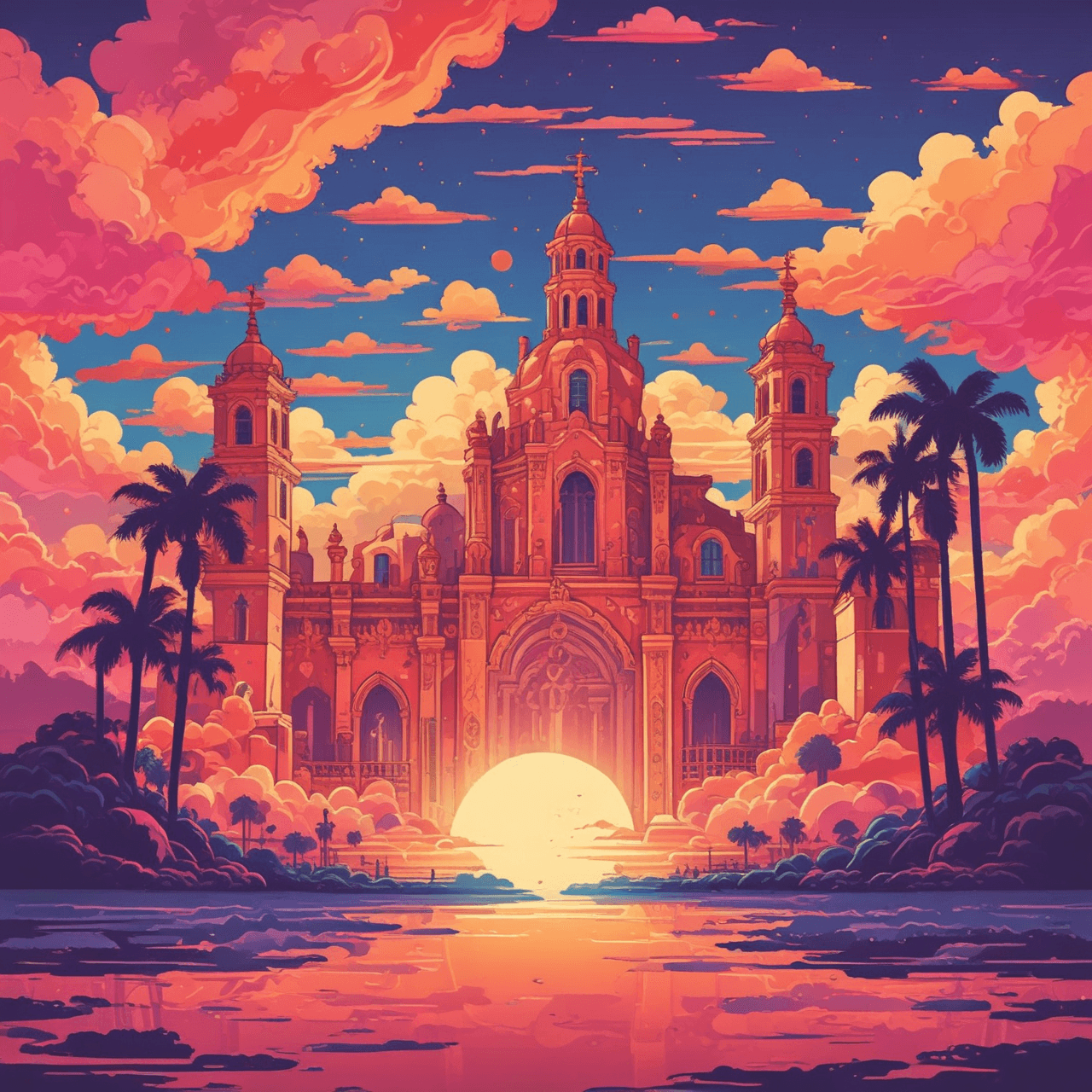 Spanish Cloud Leap game banner