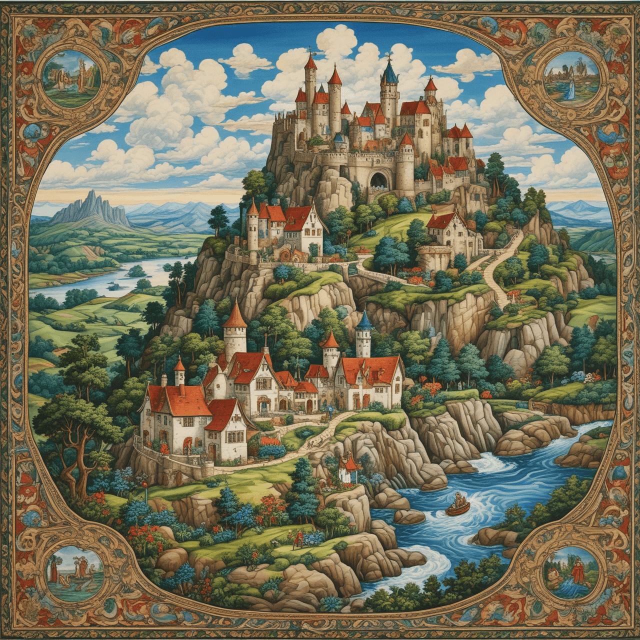 Medieval Quiz Flight game banner