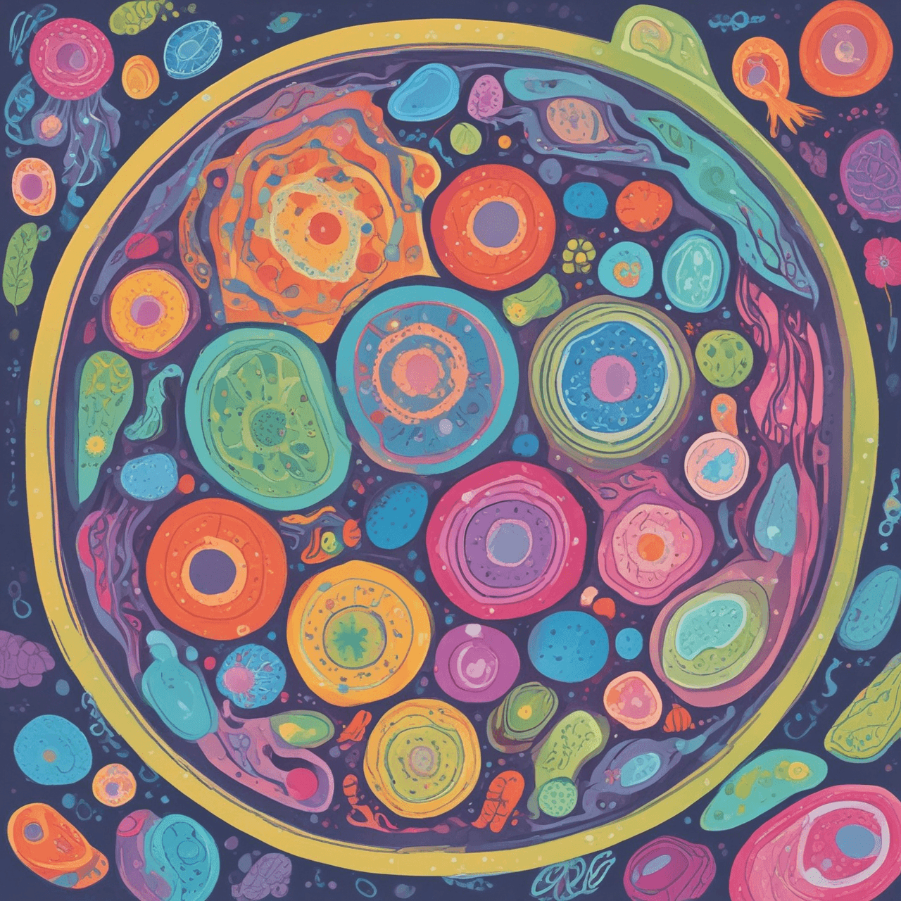 Defensores de Orgánulos game banner