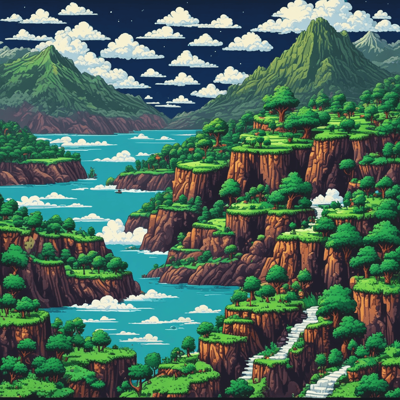 Mario Cloud Hop game banner