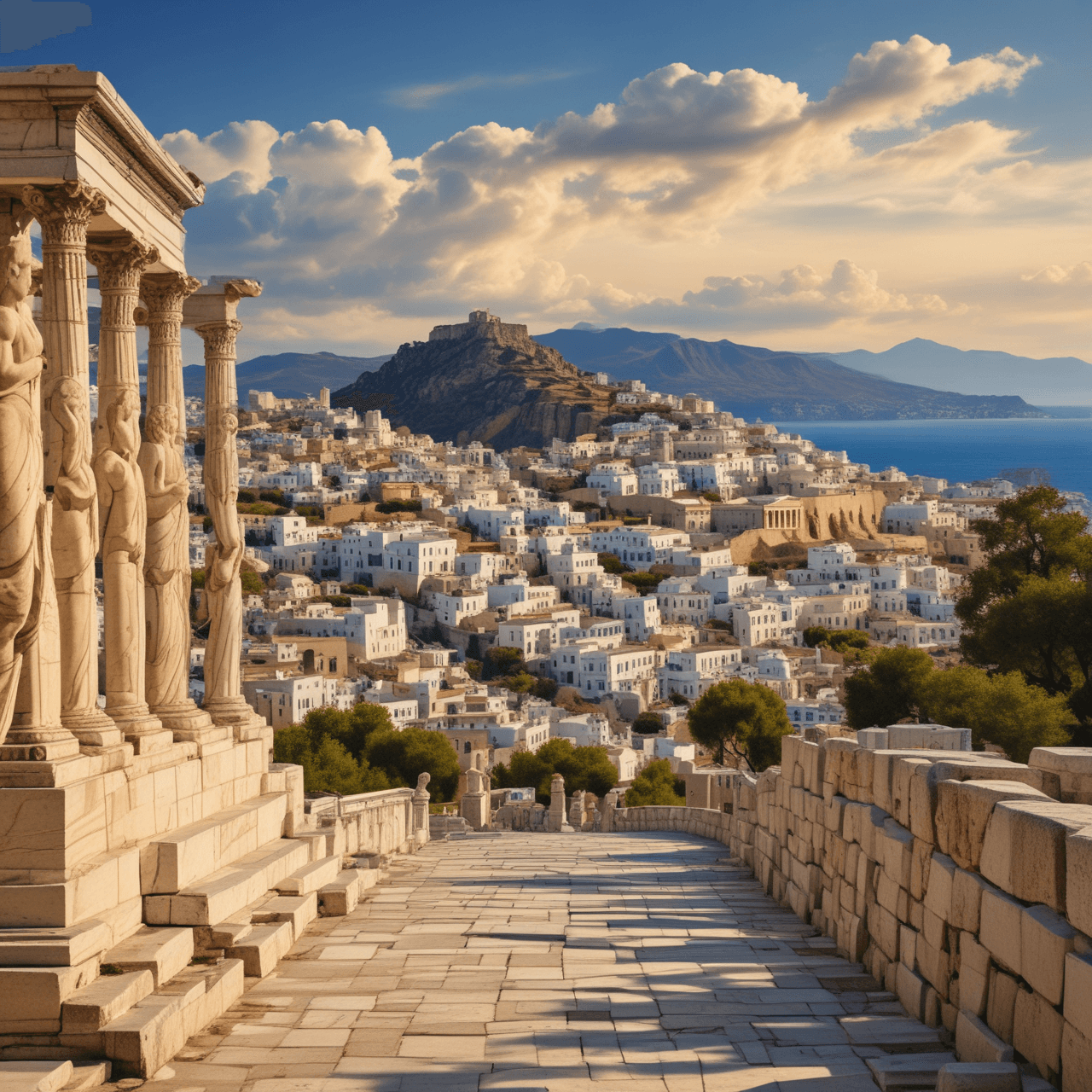 Olympian Quiz Runner game banner