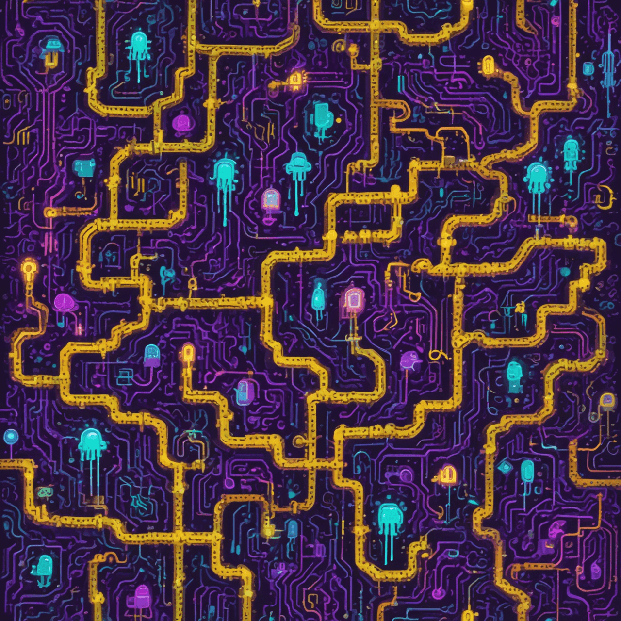 Energy Molecule Rush game banner