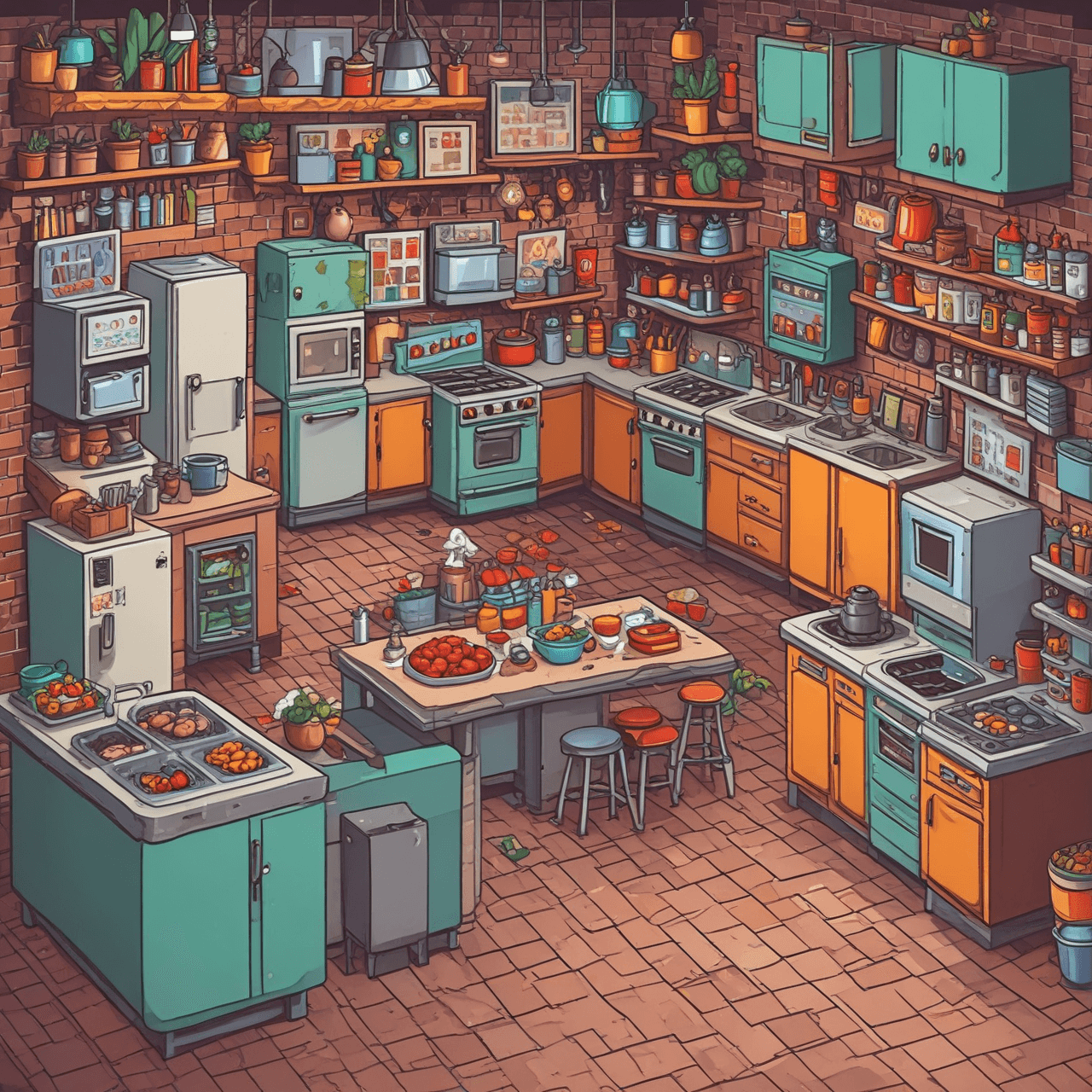 Culinary Jetpack Dash game banner