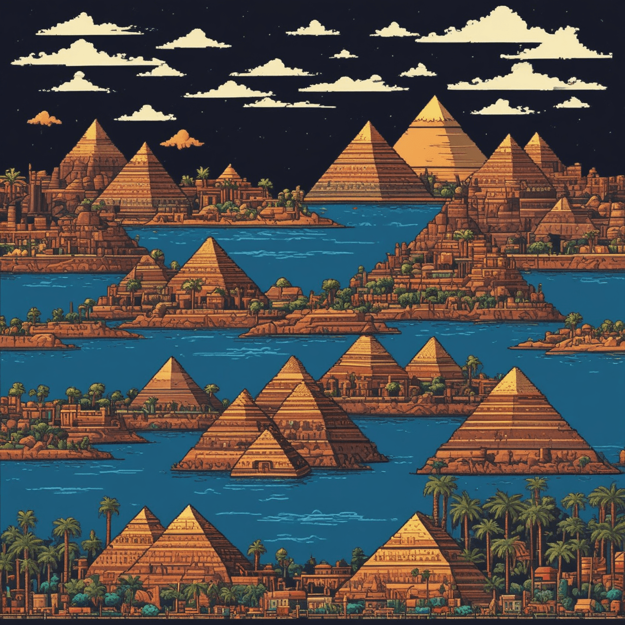 Pharaoh's Run Quiz game banner