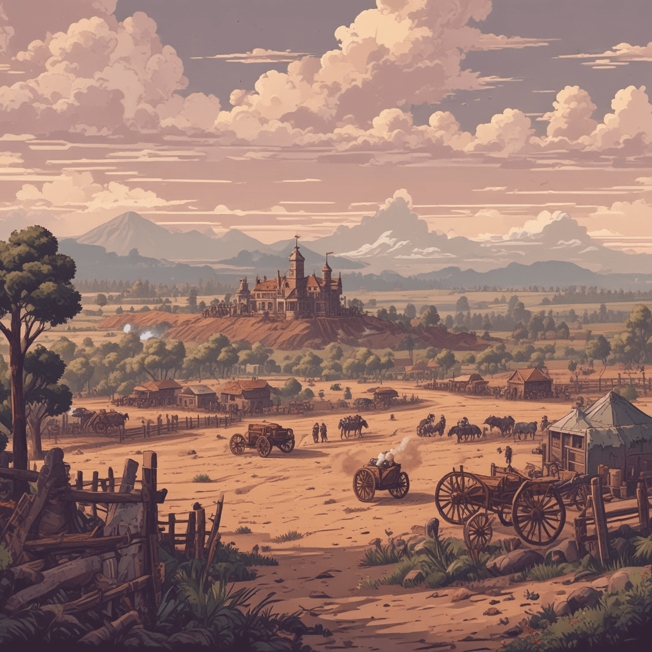 Civil War Era Dash game banner