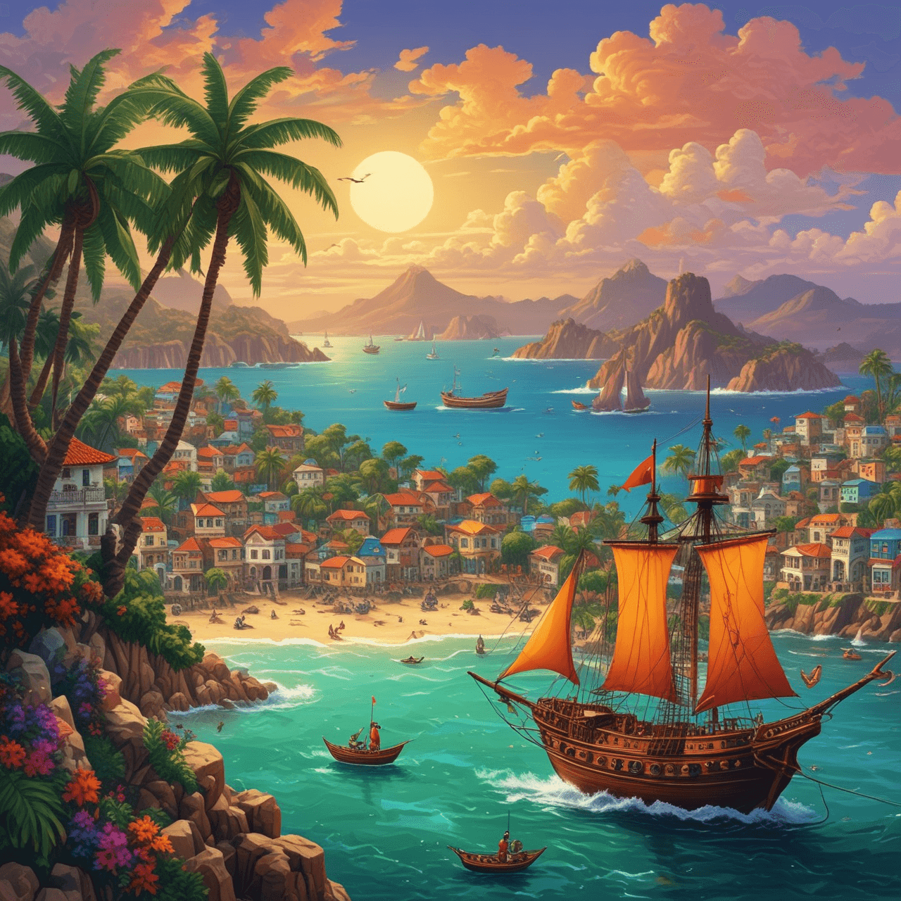 Quiz Colonial Holandês game banner