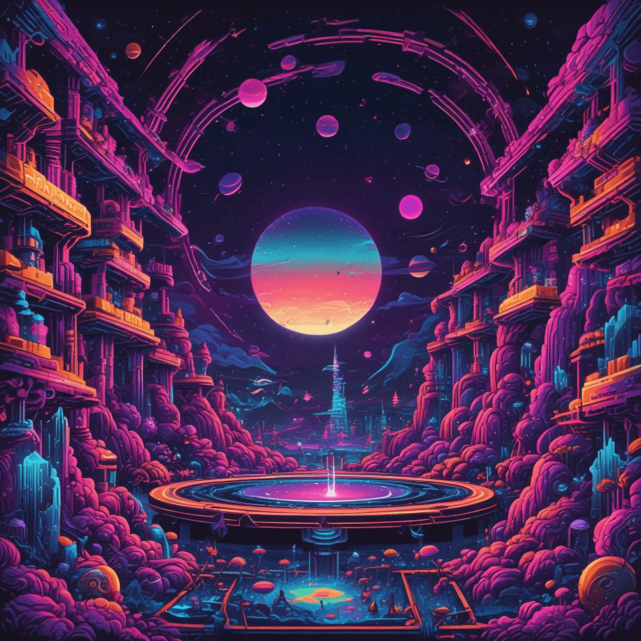 Atomic Orbit Runner game banner